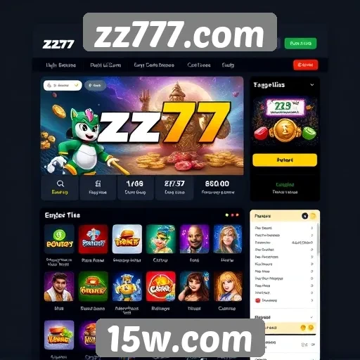 Interface do usuário em zz777.com é intuitiva
